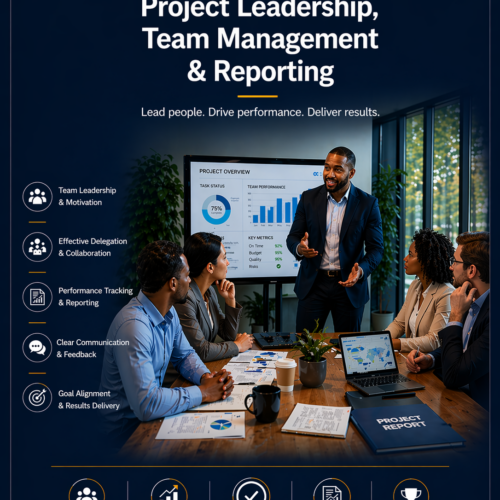 Project Leadership, Team Management & Reporting