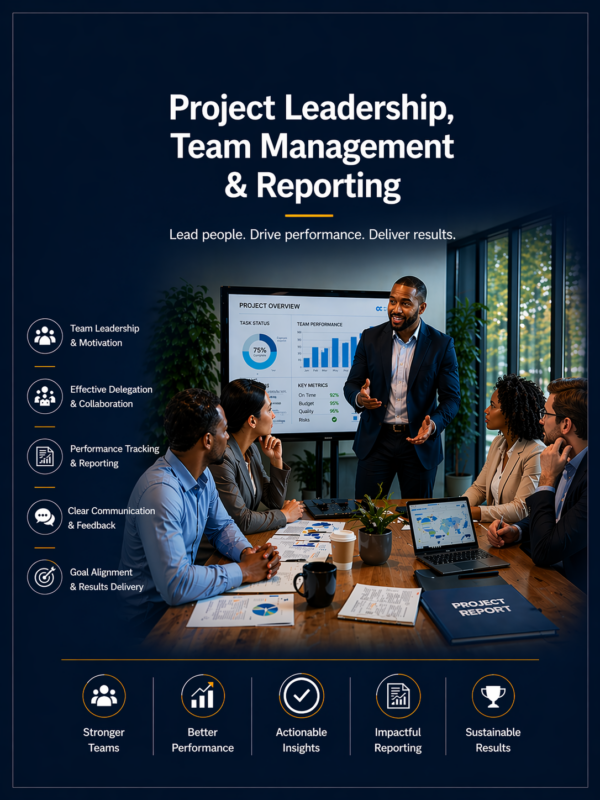 0004 Project Leadership, Team Management & Reporting
