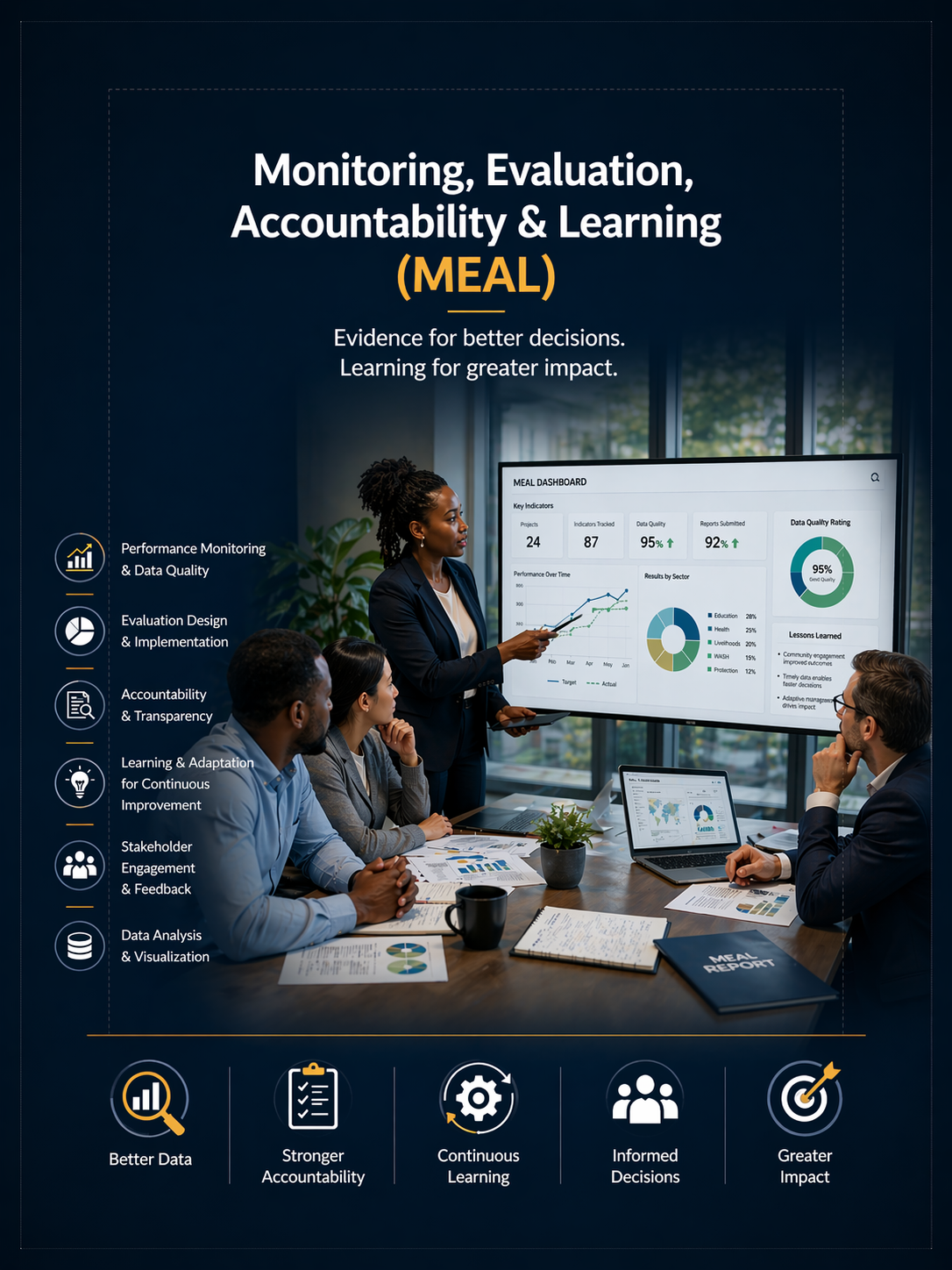 Monitoring, Evaluation, Accountability & Learning (MEAL)