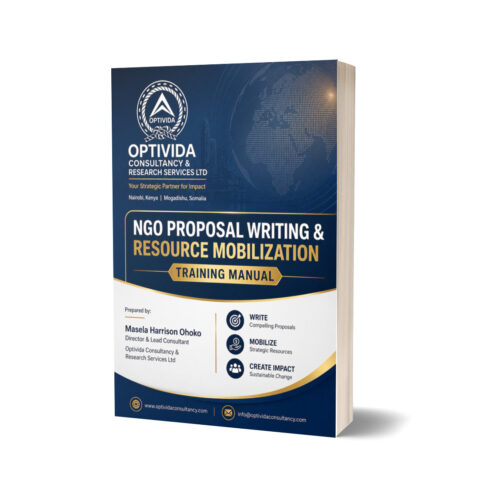 NGO PROPOSAL WRITING & RESOURCE MOBILIZATION  Training Manual
